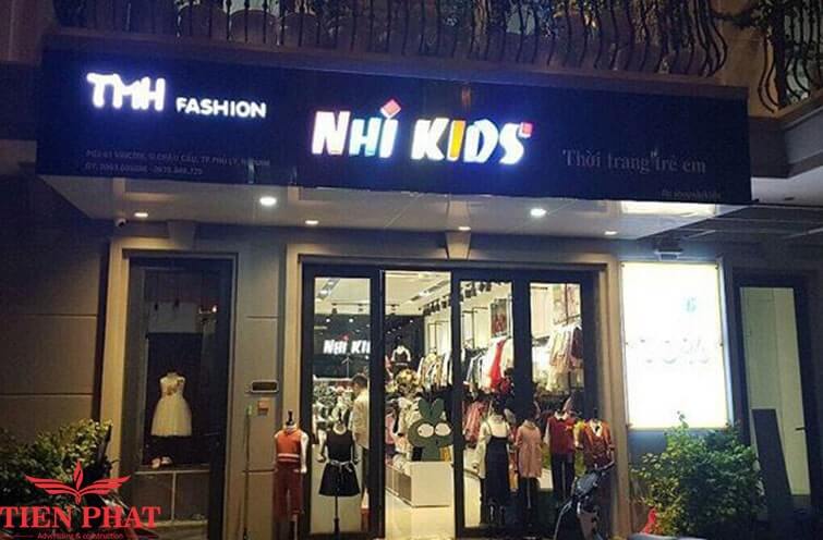 cửa hàng thiết kế quần áo trẻ em